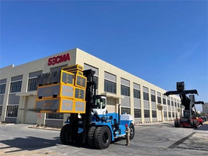50 Ton High Lift Diesel Forklift