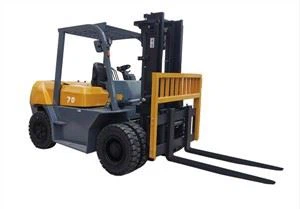 7 Ton Forklift Engine Chaochai big joe lift συστήματα χειρισμού Εργασία για μαρμάρινη πέτρα εργοστάσιο ανύψωσης ύψος 5 μέτρα ιστός 3 στάδιο